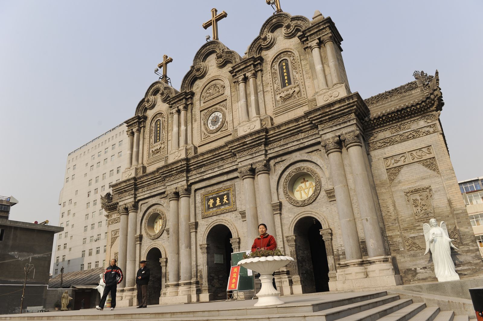 Die St.-Francis-Kathedrale in Xi'an in der Provinz Shaanxi