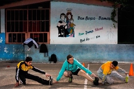 Angebote von Don Bosco für Jugendliche in Damaskus. Foto: Friedrich Stark