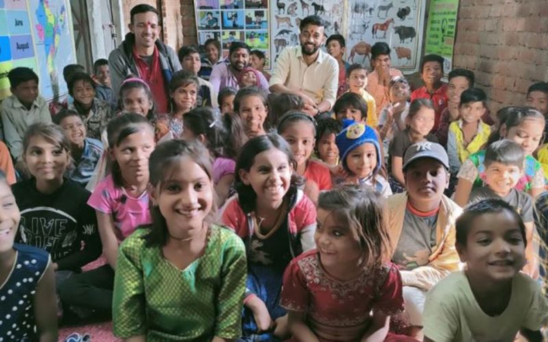 Kinder im Kinderschutzprojekt in Sagar, Indien