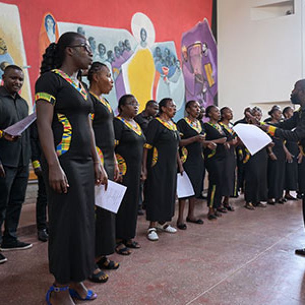 Der Chor St. Benedict aus Nairobi