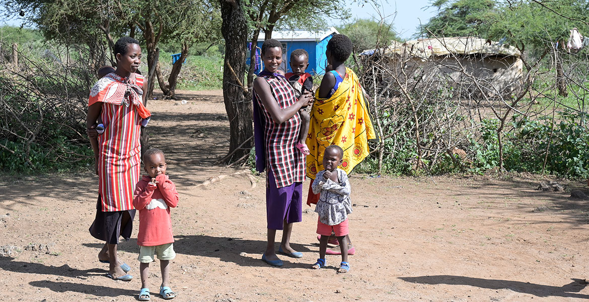 Massai-Frauen in Kenia.