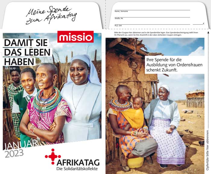 Spendentüte Afrikatag