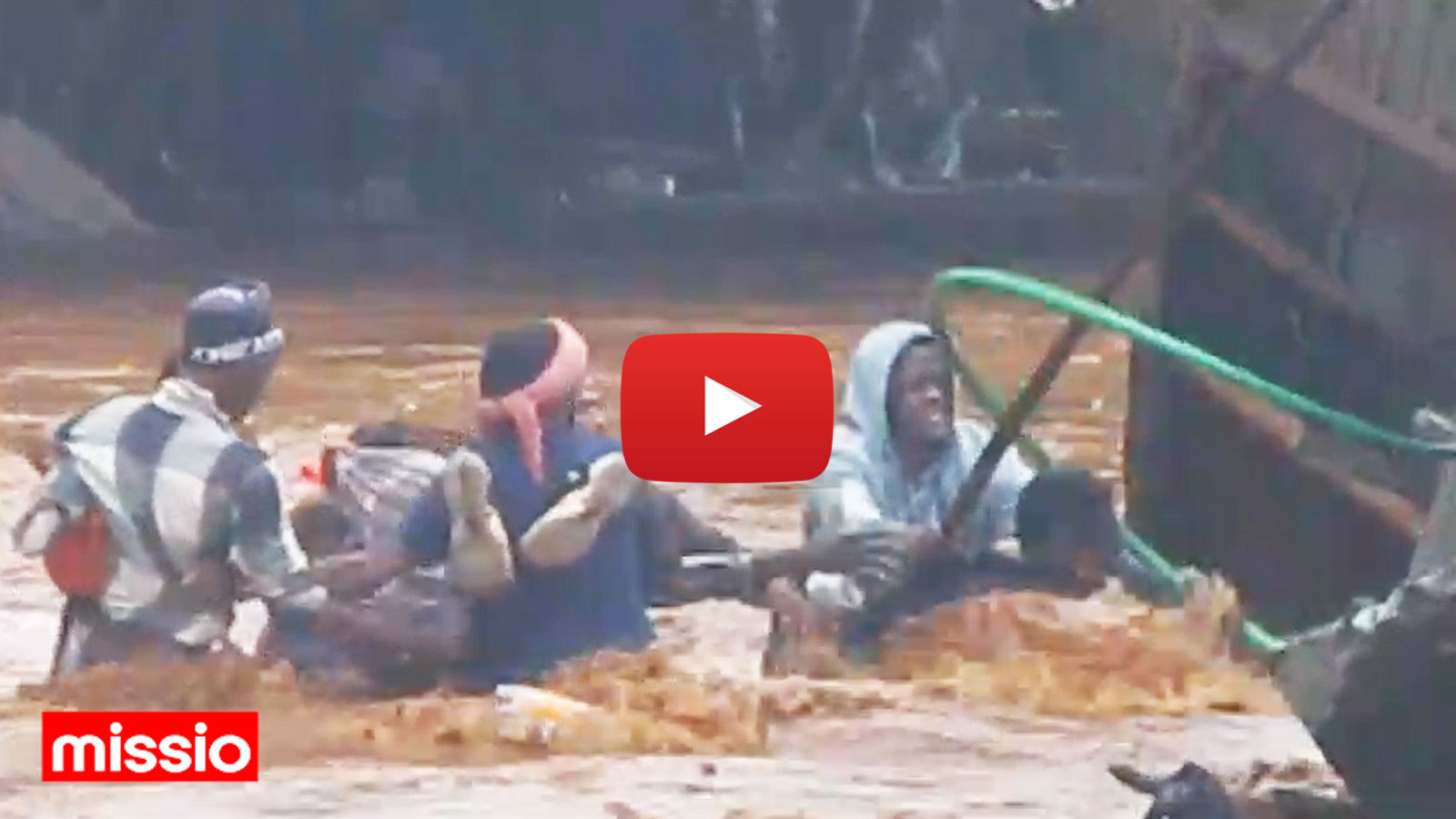 Menschen in Kenia kämpfen mit der Flut 