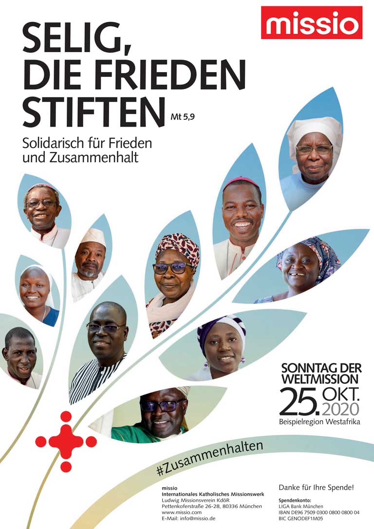 Plakat zum Sonntag der Weltmission 2020