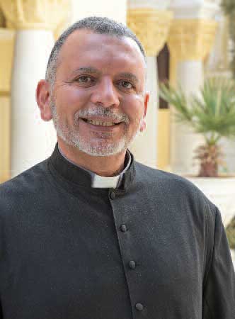 Porträt von Anba Pola Ayoub, koptisch-katholischer Bischof von Ismailia in Ägypten.