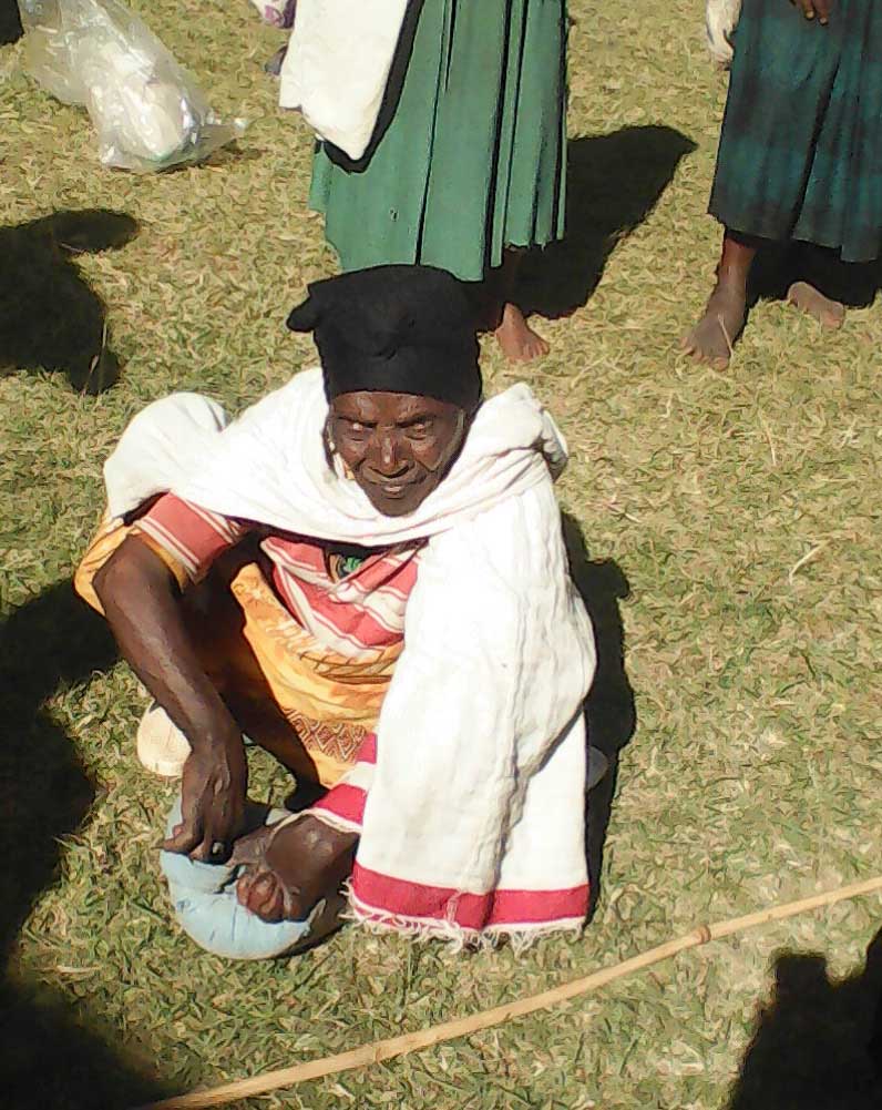 aethiopien Hilfe für Seniorinnen 7
