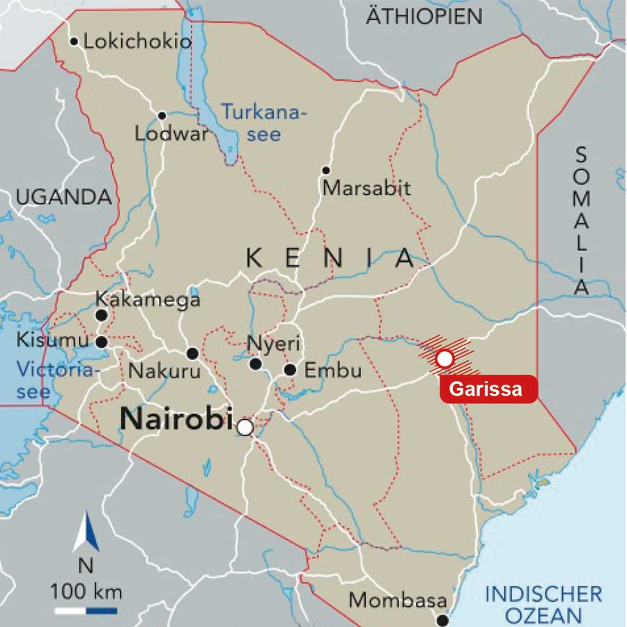Kenia Nahrung Kleinste Karte