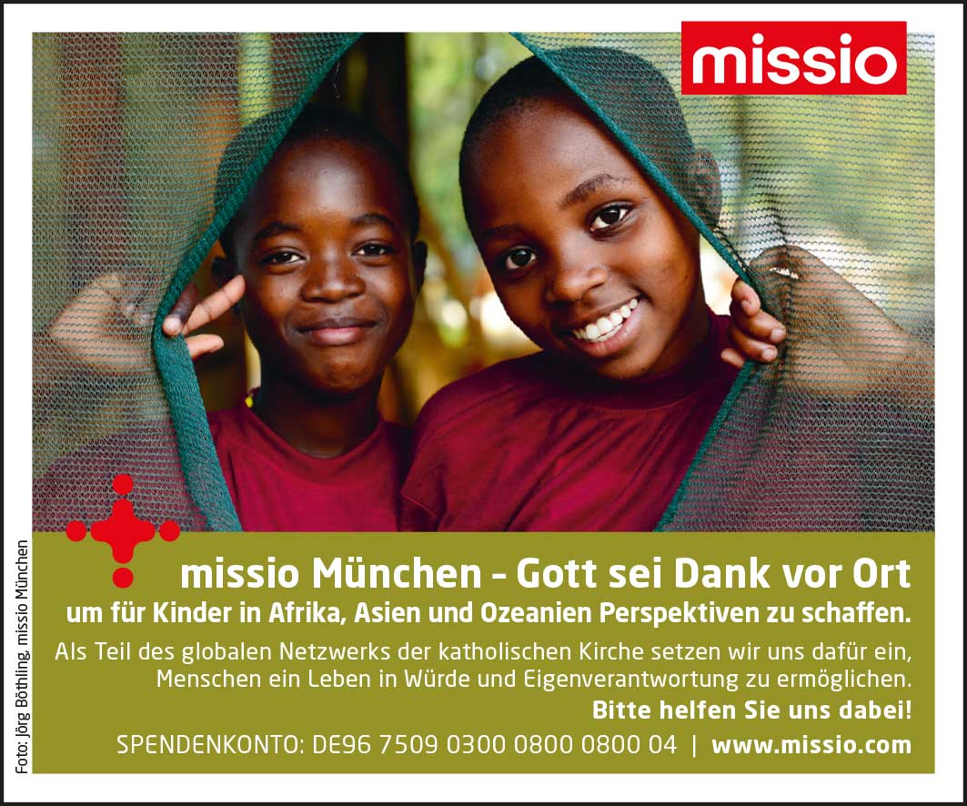 Freianzeige-Jipe-Moyo_Farbe missio München - Freianzeigen