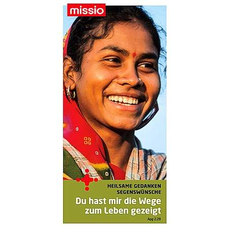 Produktbild Gebetsheft 2022 Du hast mir die Wege zum Leben gezeigt