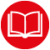 Icon für "Bildung ermöglichen": zu sehen ist ein gezeichnetes offenes Buch.