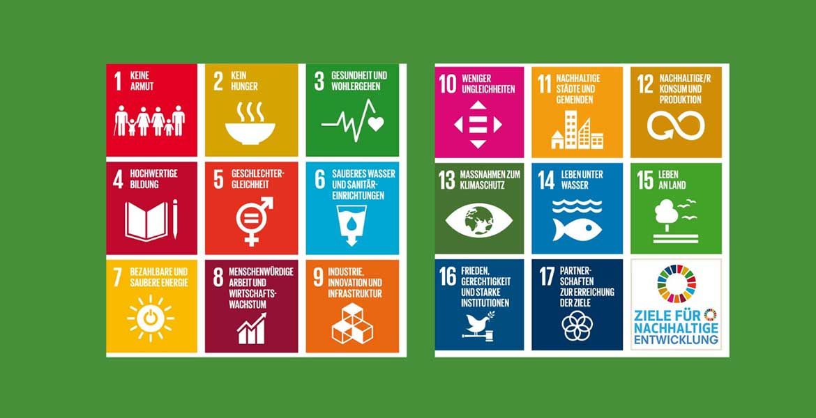 Cover der Broschüre zu Exerzitien im Alltag mit Symbolen wie einem Fisch, einem Buch und Personen.