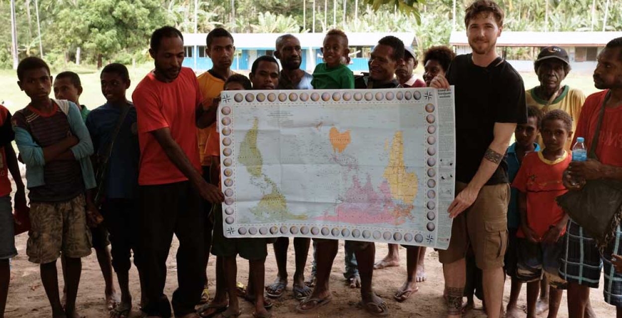 Jan Pingel in Ozeanien