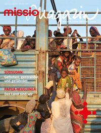 Titelbild missio magazin Ausgabe 4/2024 Schwerpunkt Papua-Neuguinea und Südsudan