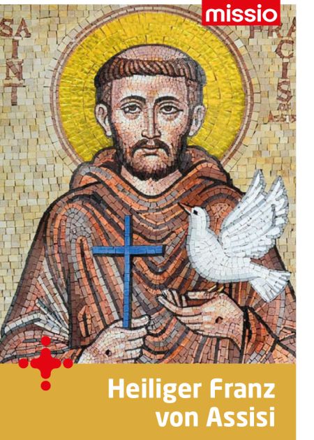 Gebetskarte des Hl. Franz von Assisi 