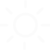 Icon zeigt Sonne als Symbol für Sonnenenergie