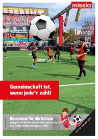 Cover missio Unterrichtsmaterial "Gemeinschaft ist, wenn jede*r zählt".