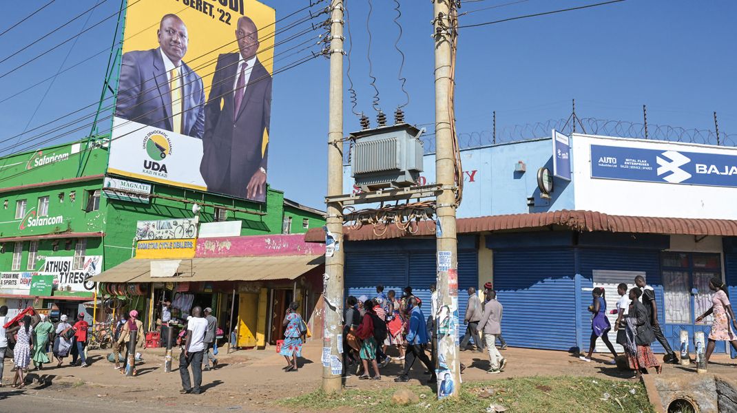 Reportage aus Kenia - Anspannung vor den Wahlen im August. Foto: Jörg Böthling