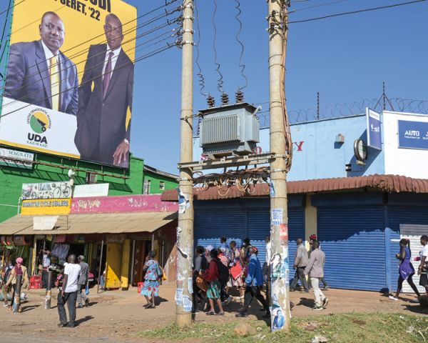 Reportage aus Kenia - Anspannung vor den Wahlen im August. Foto: Jörg Böthling