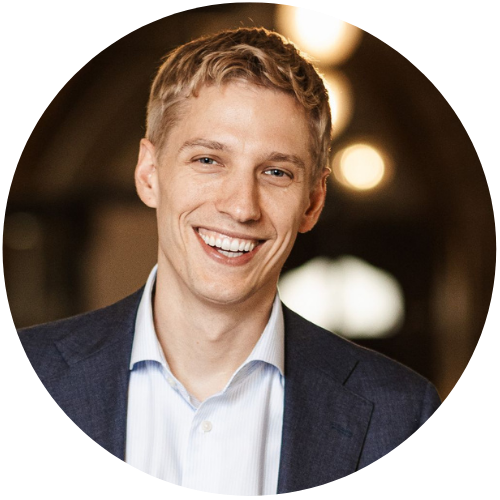 Porträt von Dominik Krause, zweiter Bürgermeister von München. 