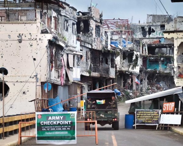 Nahezu unbeachtet von der Weltöffentlichkeit herrschte im Jahr 2017 Krieg auf der philippinischen Insel Mindanao. Foto: Fritz Stark