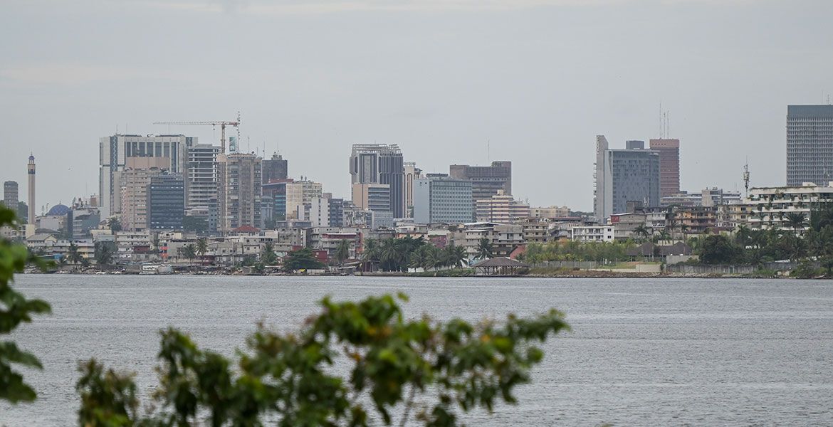 Skyline von Abidjan