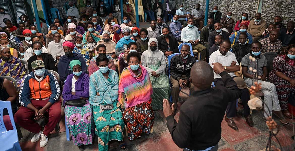 Ein Treffen des Selbsthilfe-Netzwerks TUSA in Nairobi