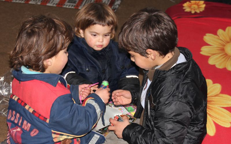 Hilfe für Familien in Damaskus