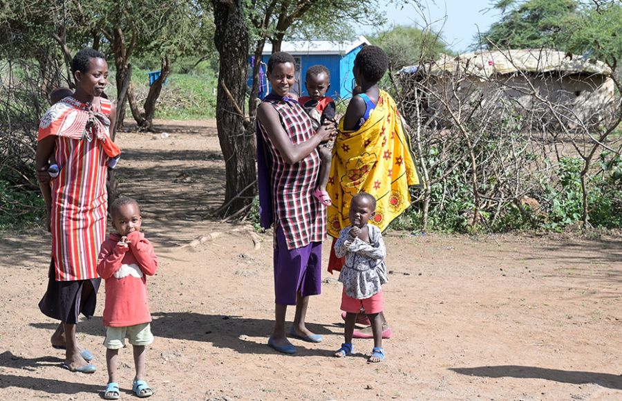 Massai-Frauen in Kenia.