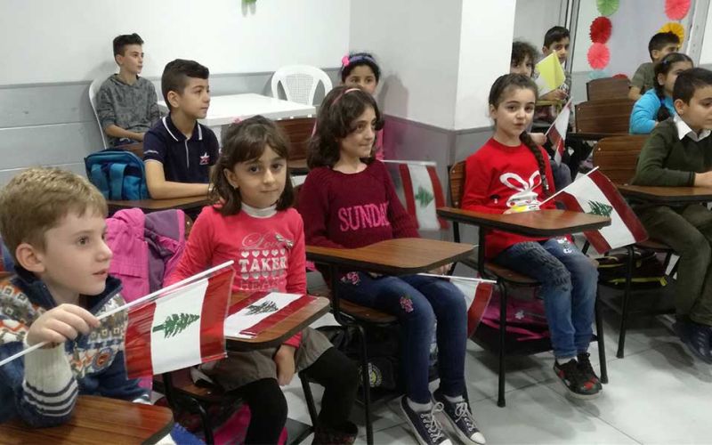 Unterricht für irakische Flüchtlingskinder