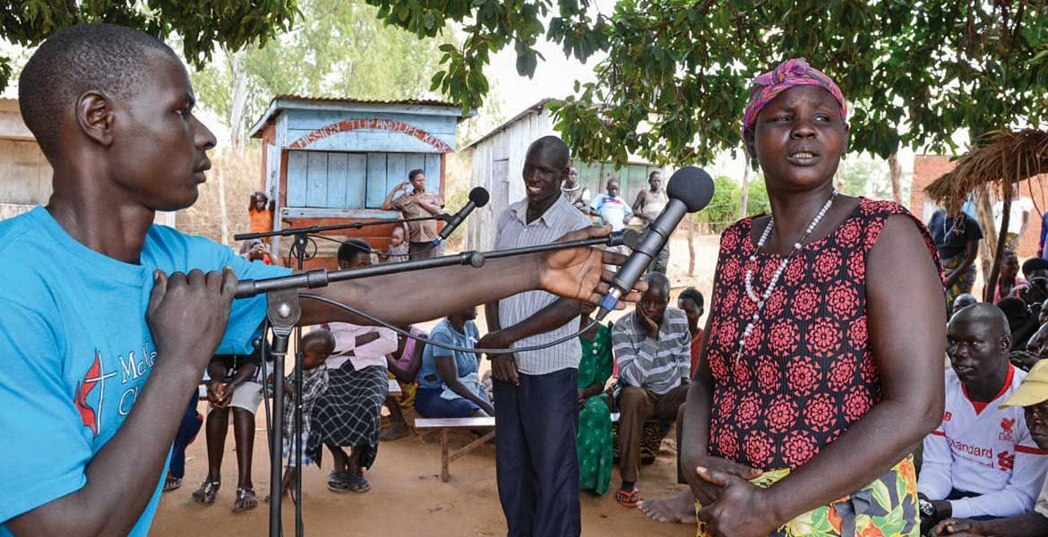 Radio Pacis in Uganda gibt den Menschen, denen sonst keiner zuhört, eine Stimme.