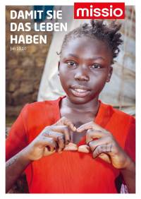 Vorderseite der Gebetskarte zum Afrikatag 2025