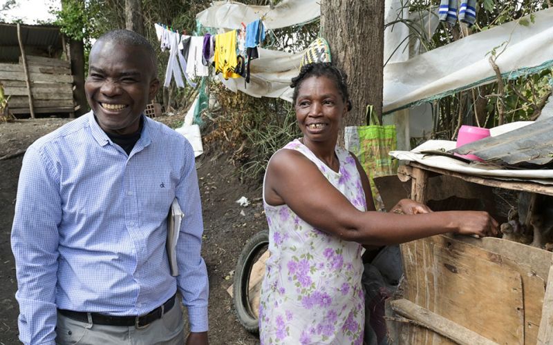 Hilfe für Flüchtlingsfamilien in Kenia.