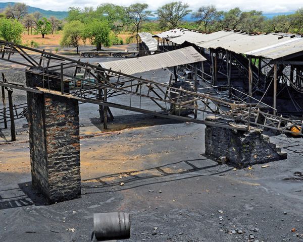 Kohlemine in Sambia