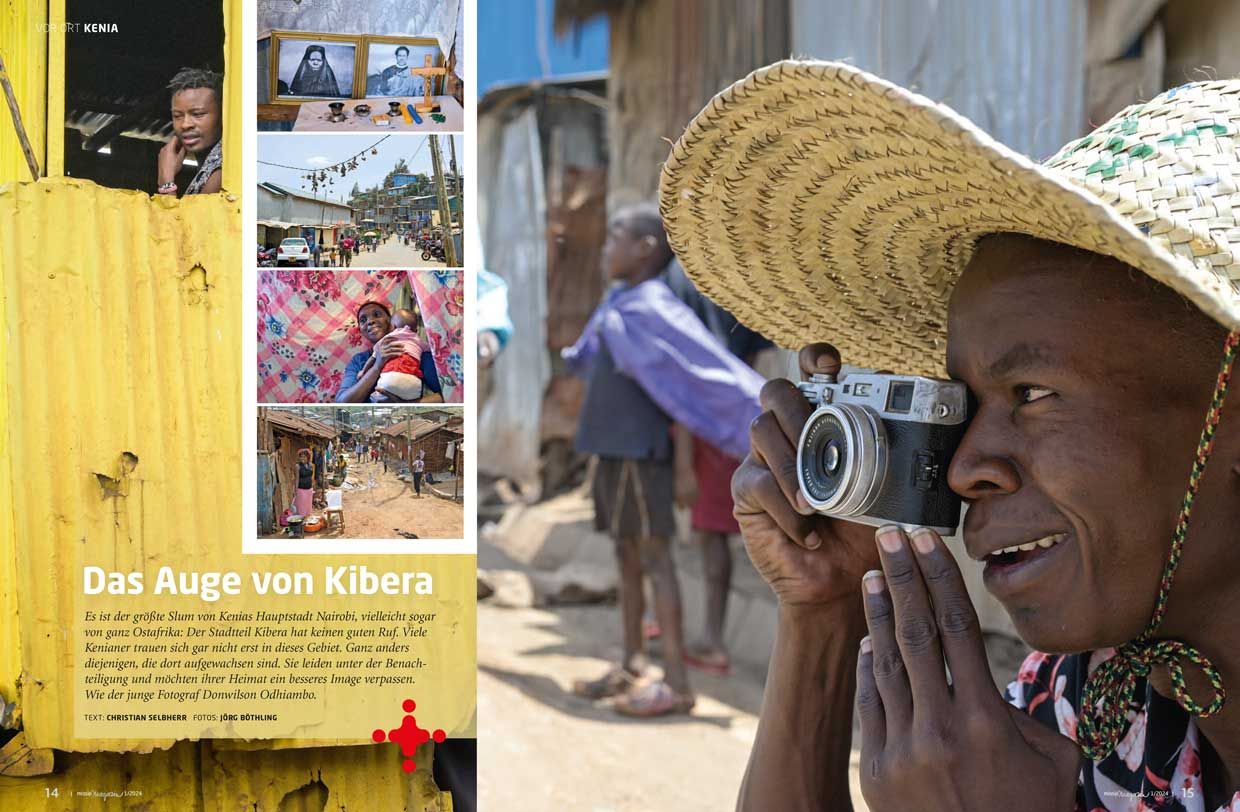 Beitragsbild Reportage aus dem Slum Kibera in Nairobi/Kenia. Foto: Jörg Böthling