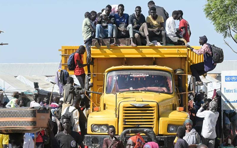 Weltflüchtlingstag. Täglich kommen rund 2000 Flüchtlinge aus dem Sudan in der Grenzstadt Renk im Südsudan an. (Jörg Böthling/missio München)